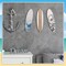 3 Pieces Surfboard Wooden Beach Decor for Bedroom Surfboard Wall Decor Summer Wood Wall Hanging Sign for Tropical Bedroom Living Room Decoration (Ocean)